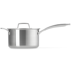 Essential 3-ply Stainless Steel 18cm Saucepan with Helper Handle and Lid image number 2